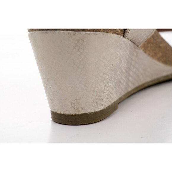 Taos Carousel 2 Wedge Leather Sandals Women's Sz 11 Shoes - Picture 10 of 16